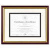 DAX(R) Two-Tone Document/Certificate Frame
