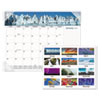 AT-A-GLANCE(R) Mother Nature Recycled Monthly Desk Pad