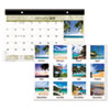 AT-A-GLANCE(R) Tropical Compact Monthly Desk Pad