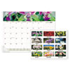 AT-A-GLANCE(R) Floral Panoramic Desk Pad