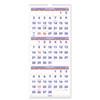 AT-A-GLANCE(R) Deluxe Three-Month Reference Wall Calendar