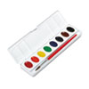 Professional Watercolors, 8 Assorted Colors,Oval Pans