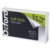 Oxford(TM) Self-Stick Index Cards