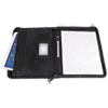 Universal(R) Leather Textured Zippered PadFolio with Tablet Pocket