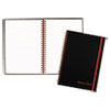 Black n' Red(TM) Twin Wire Poly Cover Notebook