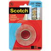 Scotch(R) Permanent Clear Mounting Tape