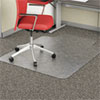 Alera(R) Studded Chair Mat for Flat Pile Carpet