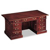 DMi(R) Furniture Keswick Collection Executive Double Pedestal Desk