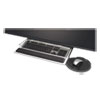 Kelly Computer Supply Underdesk Keyboard Tray with Oval Mouse Platform