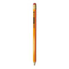 Deluxe Blackstonian Pencil, F (#2.5), Black Lead, Yellow Barrel, Dozen