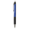 Comfort Grip Ballpoint Pen, Retractable, Medium 1 mm, Blue Ink, Blue Barrel, Dozen