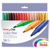 Pentel(R) Fine Point 36-Color Pen Set