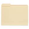 Top Tab Manila File Folders, 1/3-Cut Tabs: Left Position, Letter Size, 0.75" Expansion, Manila, 100/Box