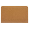 Reinforced Kraft Top Tab File Folders, Straight Tabs, Legal Size, 0.75" Expansion, Brown, 100/Box