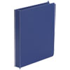 Economy Non-View Round Ring Binder, 3 Rings, 1" Capacity, 11 x 8.5, Royal Blue
