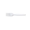 Plastic Cutlery, Heavy Mediumweight Fork, 100/BX