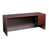 10500 Series 3/4-Height Right Pedestal Credenza, 72w x 24d x 29-1/2h, Mahogany