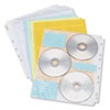 Innovera(R) CD/DVD Three Ring Binder Pages