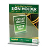 NuDell(TM) Acrylic Sign Holder