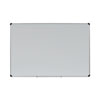 Magnetic Steel Dry Erase Board, 72 x 48, White, Aluminum Frame