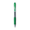 G2 Premium Retractable Gel Ink Pen, Refillable, Green Ink, .7mm, Dozen
