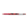 P-500 Precise Gel Ink Roller Ball Stick Pen, Red Ink, .5mm, Dozen