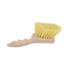 Utility Brush, Cream Polypropylene Bristles, 5.5 Brush, 3" Tan Plastic Handle