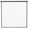 Wall or Ceiling Projection Screen, 96 x 96, White Matte, Black Matte Casing