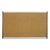 ARC Frame Cork Cubicle Board, 18 x 30, Tan, Aluminum Frame