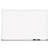 Dry-Erase Board, Melamine Surface, 48 x 36, Silver Aluminum Frame