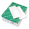 #10 Single Right Window Envelopes, 4 1/8" x 9 1/2", Gummed, 24 lb White Paper, Side Seams, 500/BX