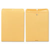 12 x 15 1/2" Clasp Envelopes, 28 lb. Brown Kraft, 100/BX