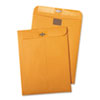 9 x 12 Postage Saving ClearClasp Envelopes, Reusable Redi-Tac™ Closure, 28 lb. Brown Kraft, 100/BX