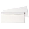 #10 Envelopes, 4 1/8" x 9 1/2", Gummed, 24 lb White Paper, Side Seams, 500/BX