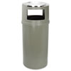 Rubbermaid(R) Commercial Ash/Trash Classic Container without Doors