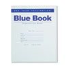 Exam Blue Book, Legal Rule, 8-1/2 x 7, White, 8 Sheets/16 Pages