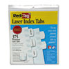 Redi-Tag(R) Laser and Inkjet Printable Index Tabs