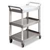 Rubbermaid(R) Commercial Three-Shelf Service Cart