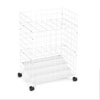 Wire Roll Files, 24 Compartments, 21w x 14-1/4d x 31-3/4h, White