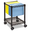 Safco(R) Compact Mobile Wire File Cart