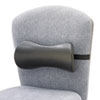 Lumbar Support Memory Foam Backrest, 14-1/2w x 3-3/4d x 6-3/4h, Black