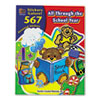 Sticker Book, All Through the School Year, 567/Pack