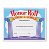Honor Roll Award Certificates, 8-1/2 x 11, 30/Pack