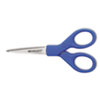 Preferred Line Stainless Steel Scissors, 5" Long, Blue
