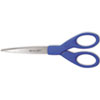 Preferred Line Stainless Steel Scissors, 7" Long, Blue