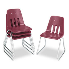 Virco(R) 9600 Classic Series(TM) Classroom Chairs, 16" Seat Height