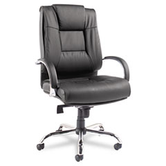 Alera(R) Ravino Big and Tall Series High-Back Swivel/Tilt Leather Chair