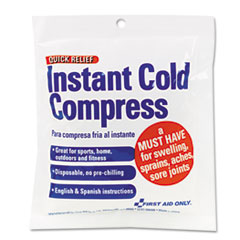 First Aid Only(TM) Instant Cold Compress