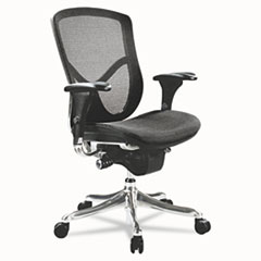 Alera(R) EQ Series Ergonomic Multifunction Mid-Back Mesh Chair