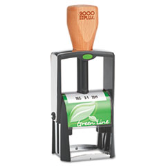 COSCO 2000PLUS(R) Green Line Self-Inking Heavy Duty Stamp